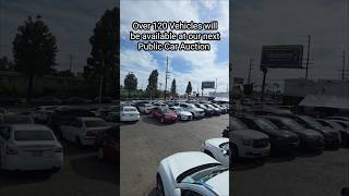 You are invited to our Saturday auction at West Coast auto auction ￼