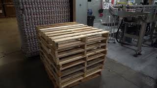 Stacking a 6 pack pallet