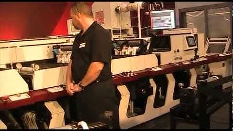 Mark Andy Performance Series P7 Live Demo at Labelexpo Americas 2012