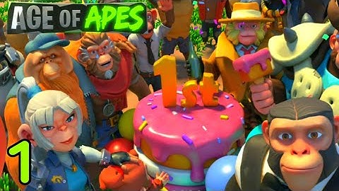 Age of apes gameplay | Tutorial | Part 1