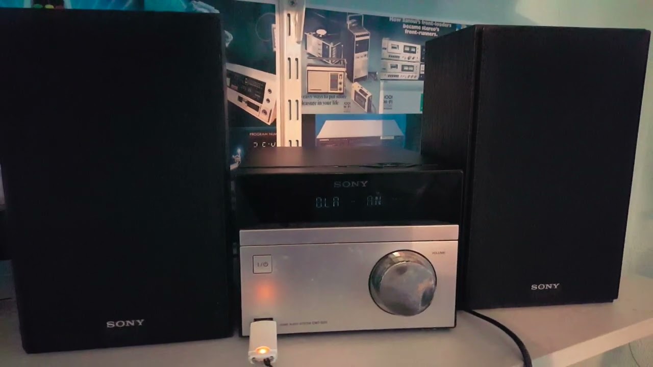 Sony Hcd Sbt20 SONY CMT-SBT20 Compact Hi-Fi Μιcro System With CD  display picture 1