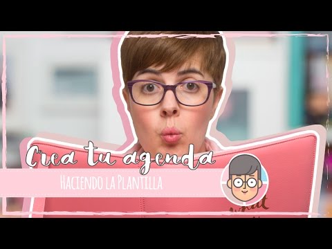 Crea tu agenda: Proyecto de indesign