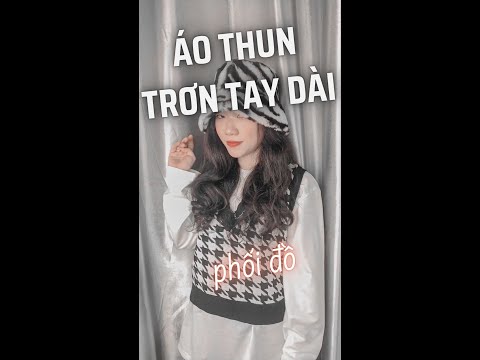 Áo Thun Tay Dài Phối Màu - Thử phối đồ cho áo thun dài tay | Momo Review | #Shorts