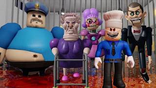 Roblox All Jumpscares Escape Obby Lava Slide! Roblox Barry's Prison mode FULL GAME Speedrun