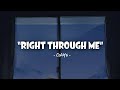DAY6 (Even of Day) "RIGHT THROUGH ME" Lirik & Terjemahan Indo Sub