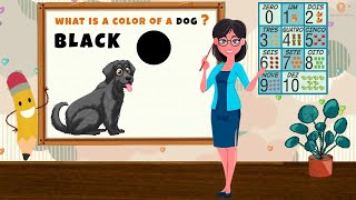 Colors for kids to learn | Learning colors for children | Fun learning color video for kids | 2022