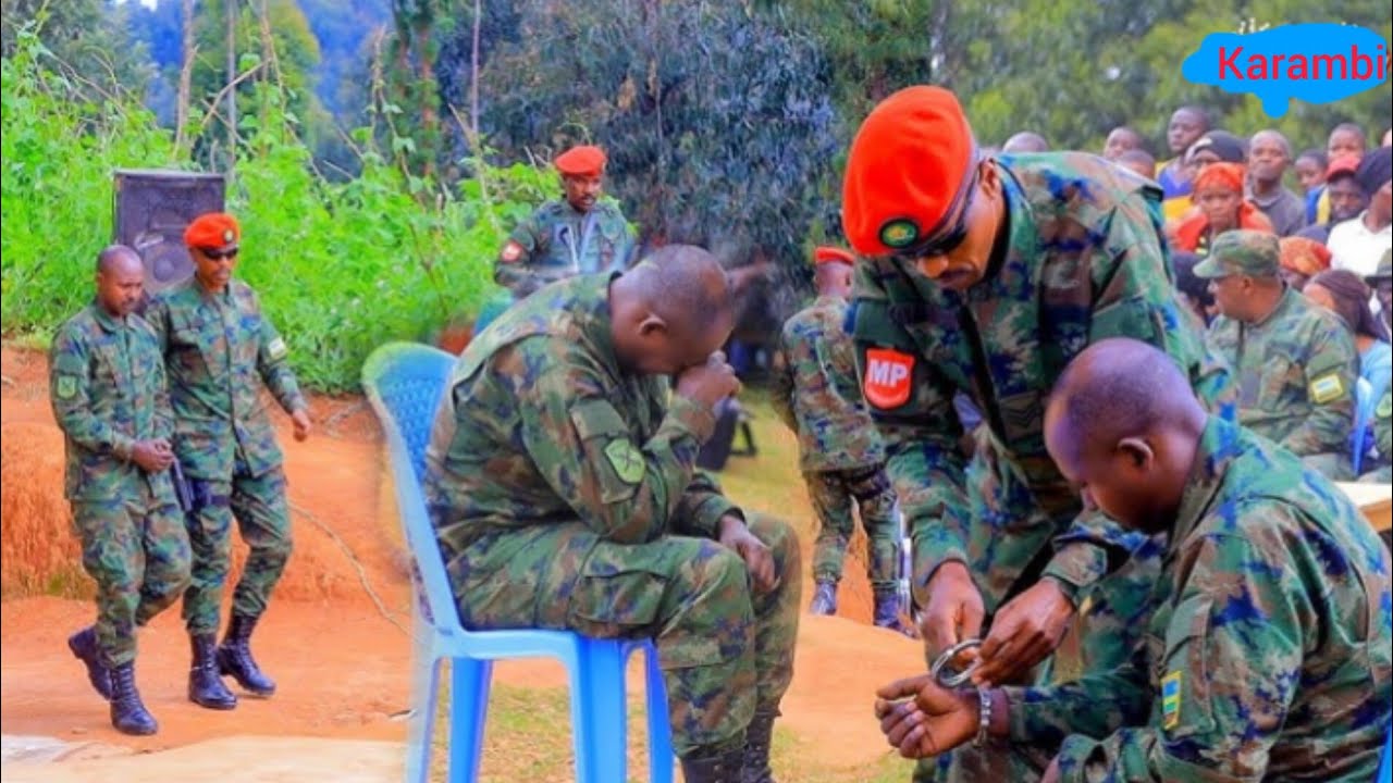 sgt Minani yambuwe impeta za gisirikare aranakatirwa/bibereye muruhame