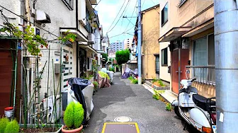Yanaka, Walking Old Town Tokyo Japan 4K HDR