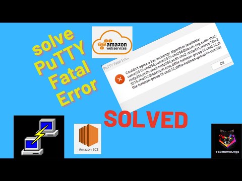 Solve Putty Fatal Error | Couldn't agree a key exchange algorithm | Launch Ubuntu 22 EC2 instance