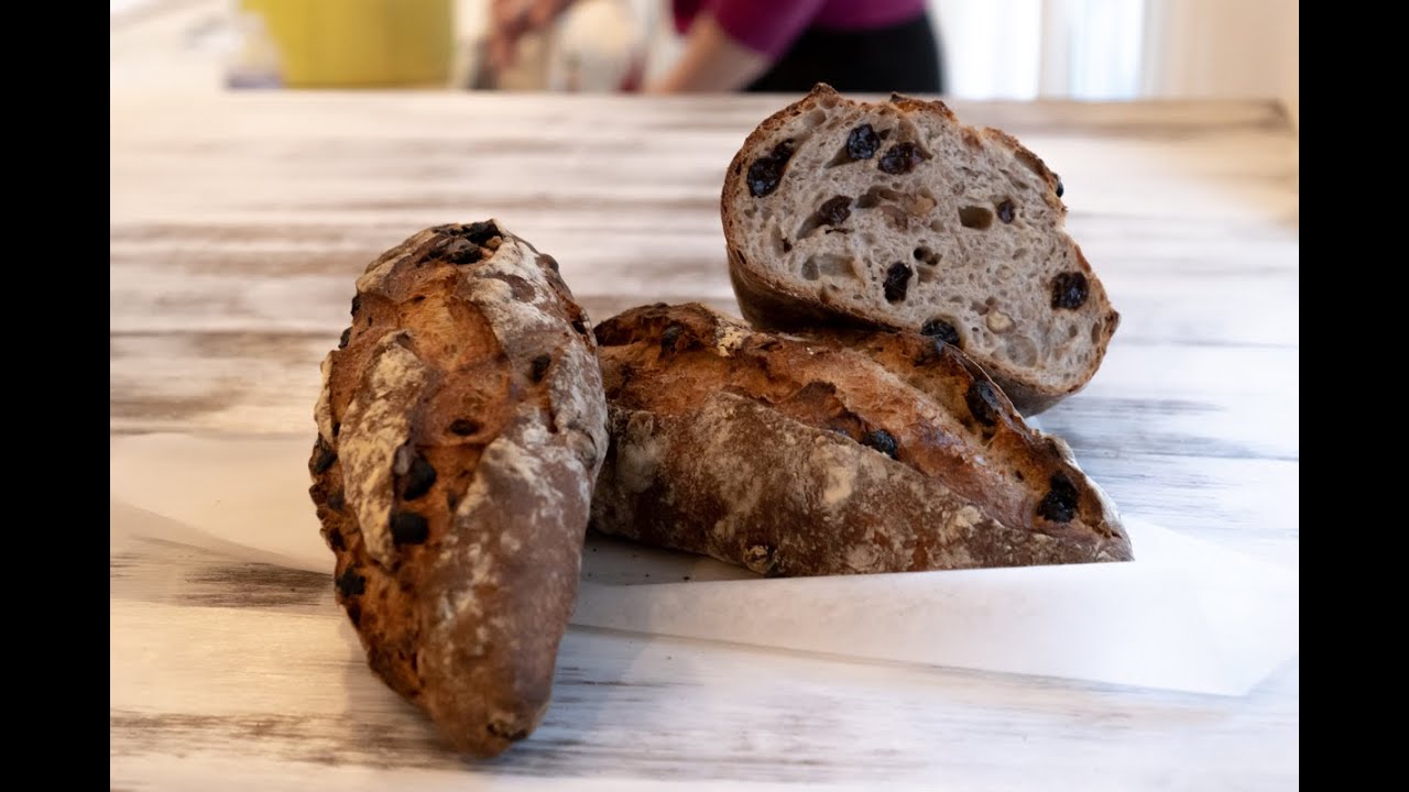 【ビアンキュイ#182】葡萄とくるみのカンパーニュ