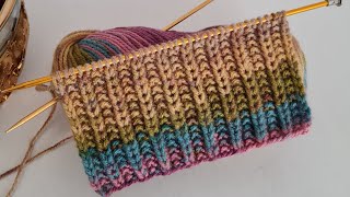 Batik İple Kolay Atkı Bere  Yelek Şal Hırka Bebek Battaniyesi Örgü Modeli ✅️ Knitting Crochet.