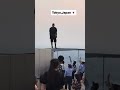 Man Climbs Onto Barrier At Shibuya Sky Japan Shibuyasky Shibuyascramble 