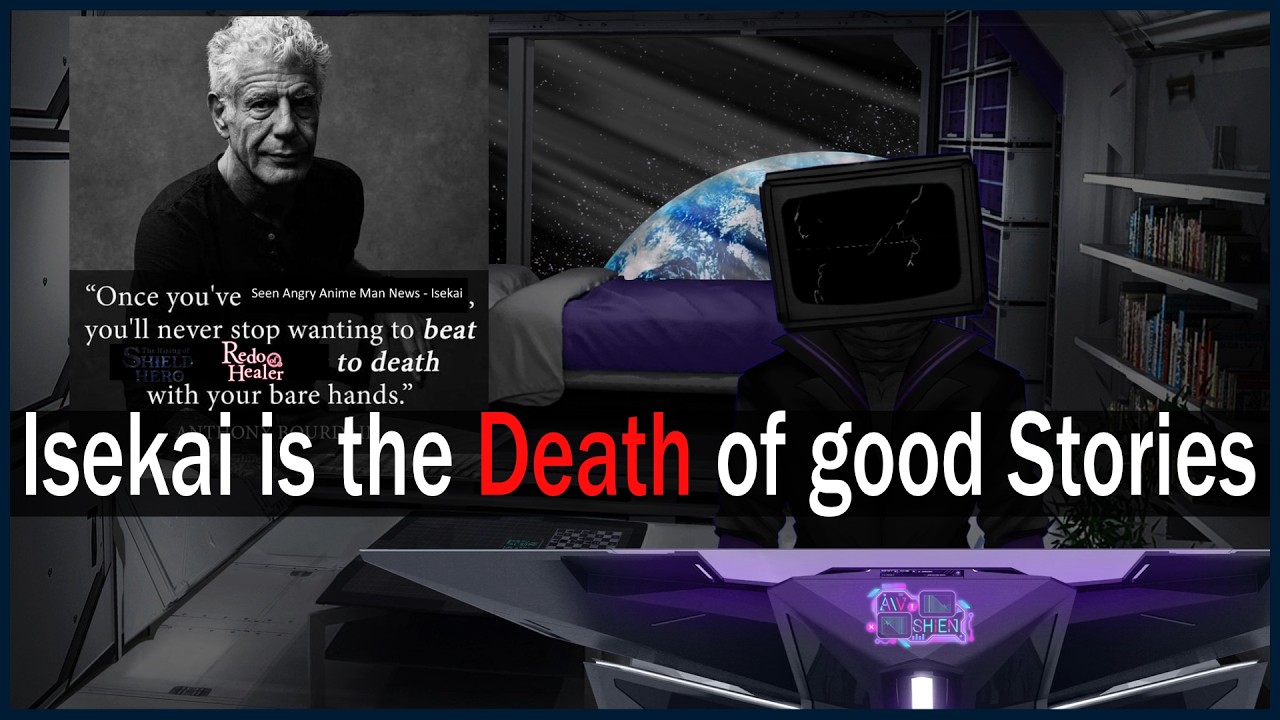 Angry Anime News Man - The Problem With Isekai