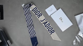 Christian Dior Oblique Cashmere Scarf