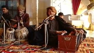 Singer Sabir Ali Nusrat ALMAROOF Ghulam Shabir Shabo Tabla playing and with his Student Harmonium