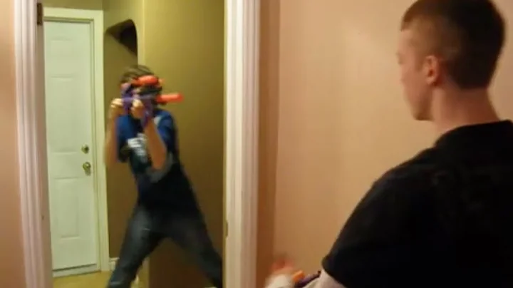 Nerf Gun Battle - Aaron Esser & Jesse Allison