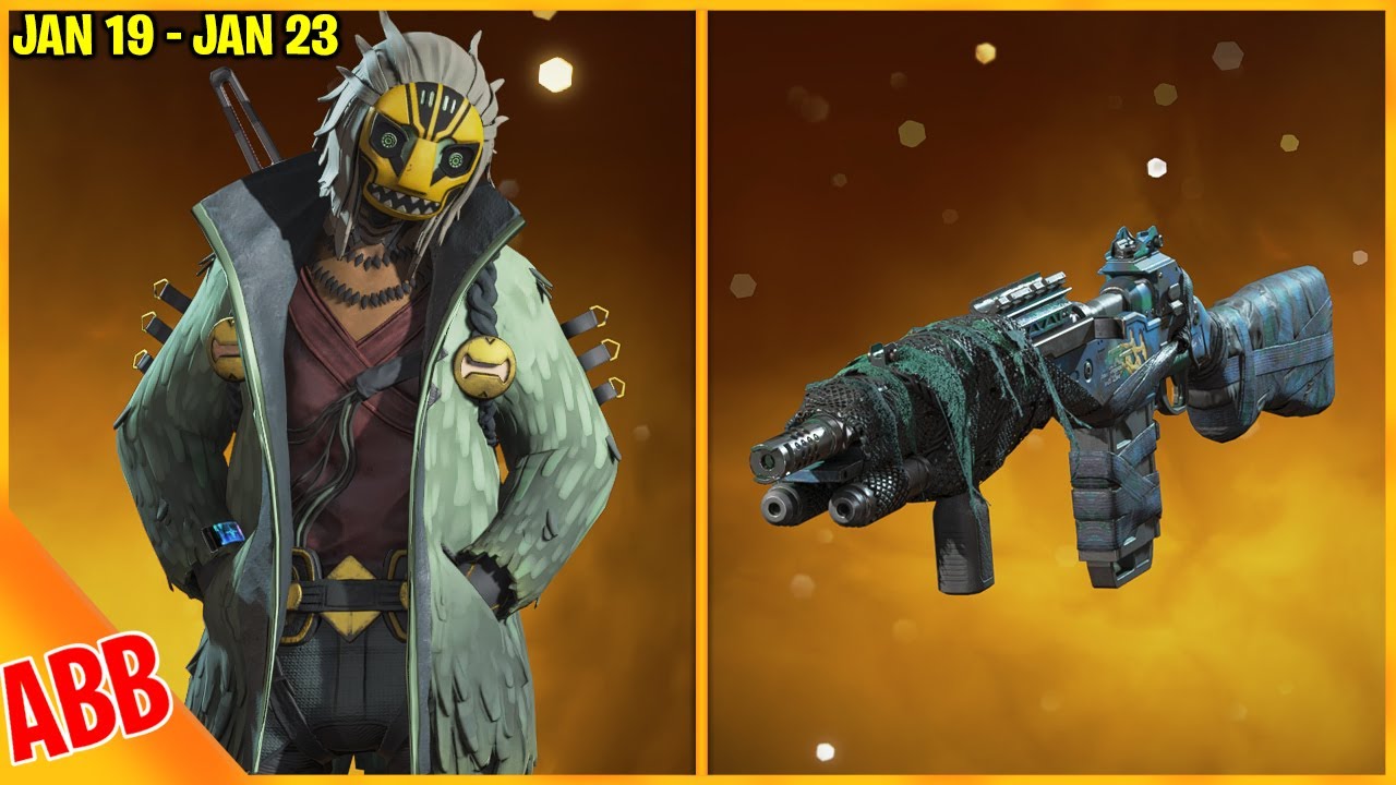 APEX LEGENDS ITEM SHOP TODAY - CRYPTO(MASKED STORYTELLER) & G7 SCOUT  RECOLORS