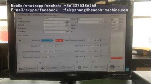 bc cr708 diesel common rail injector and pump test bench video