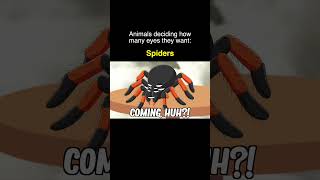 Animals Deciding How Many Eyes They Want | Gacha Life #Shorts