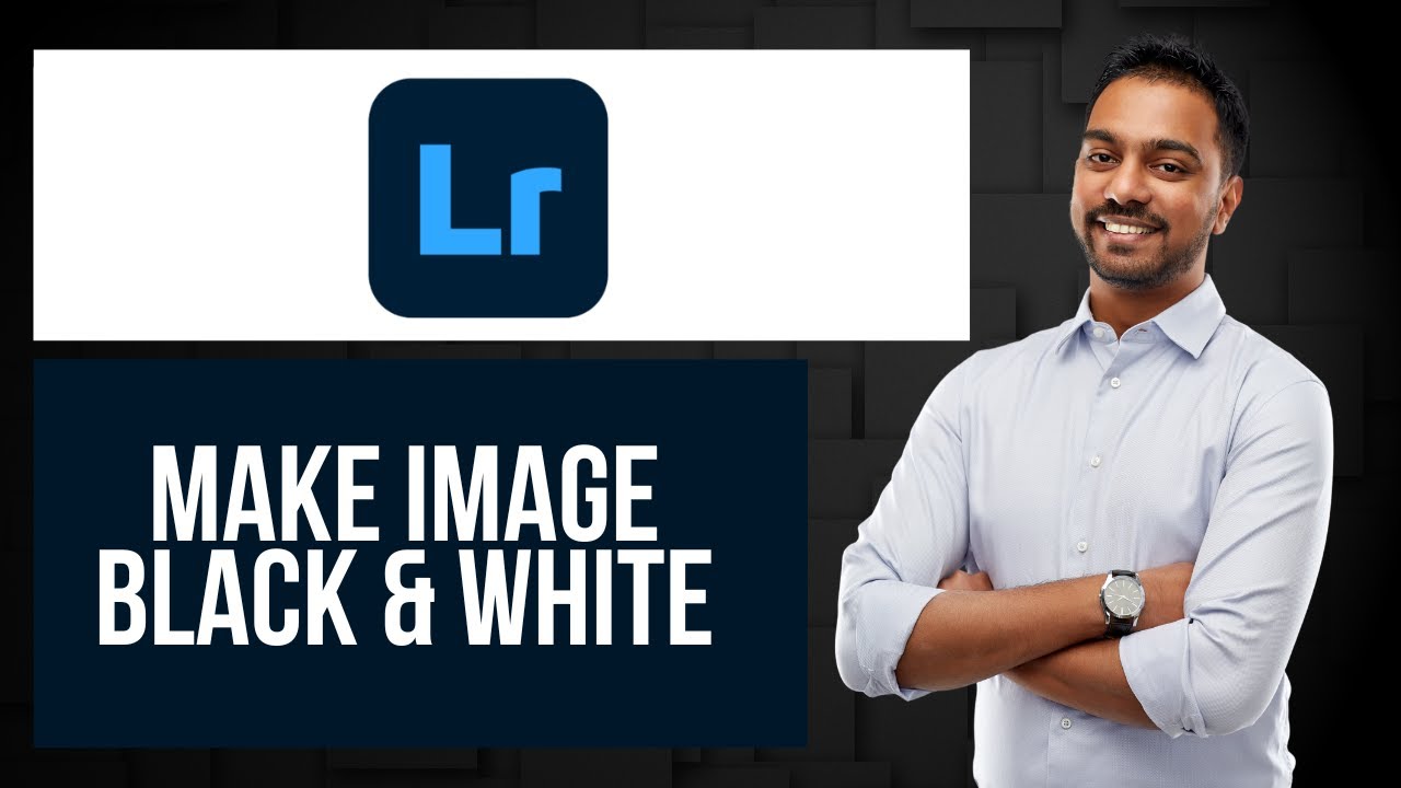 How to Make Image Black & White on Lightroom | Grayscale Photo
