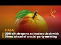 ODM Rift Deepens As Leaders Clash With Sifuna Ahead Of Crucial Party Meeting ODM Rift Deepens As Leaders Clash With Sifuna Ahead Of Crucial Party Meeting
