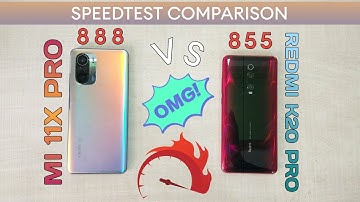 MI 11X PRO VS REDMI K20 PRO | SPEEDTEST COMPARISON | SHOCKING RESULTS 🧐🔥