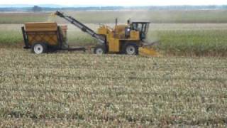 Hartung Brothers Farm - Harvesting Seed Corn