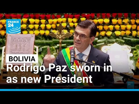 Bolivia’s President Paz sworn in with pledge to right economic woes • FRANCE 24 English