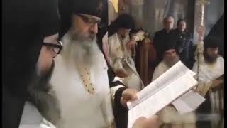 Погребение В Сидячем Положении Архиепископа Хризостома