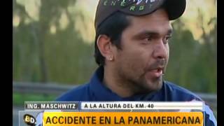 Truck Crash On Panamericana More Details  Telefe Noticias