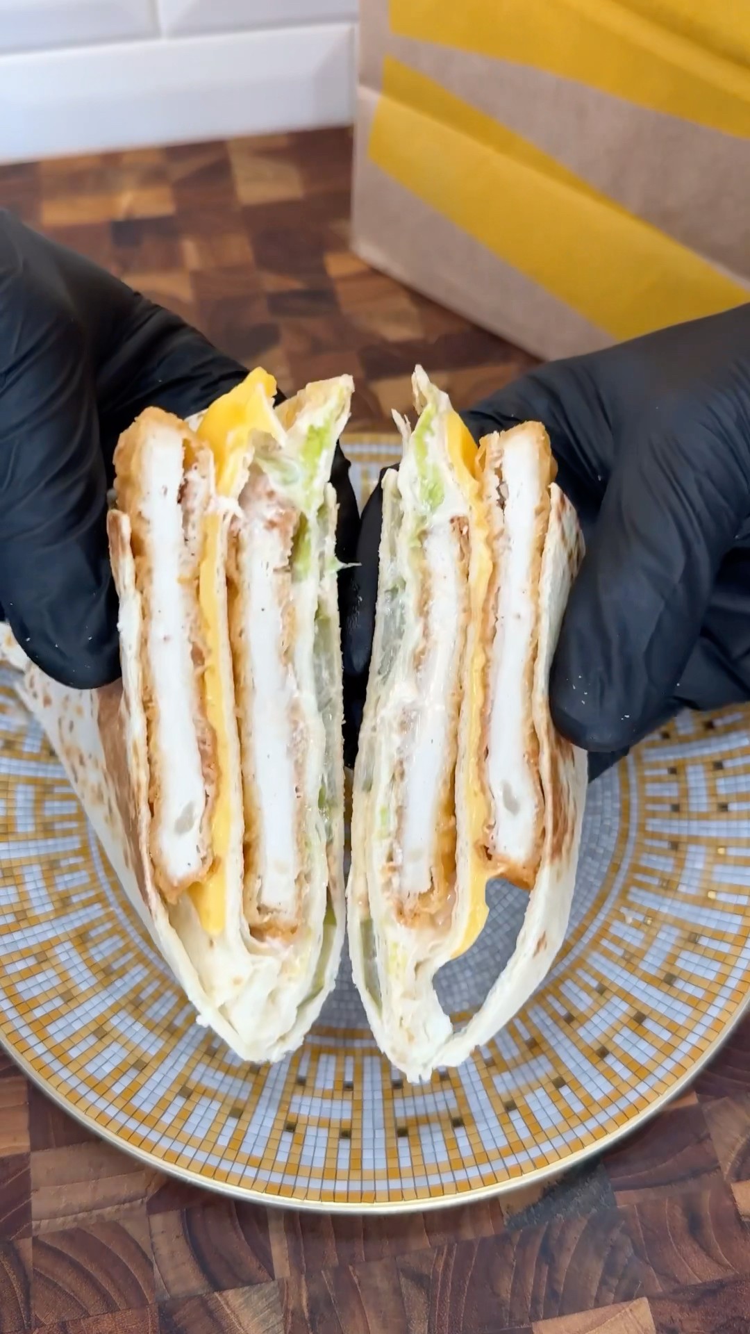 Chicken Big Mac Wrap ? #shorts