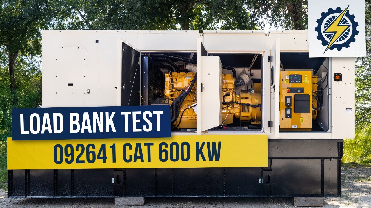 CAT 600kW Load Bank Test