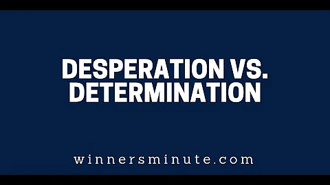 Desperation vs. Determination | The Winner's Minute With Mac Hammond