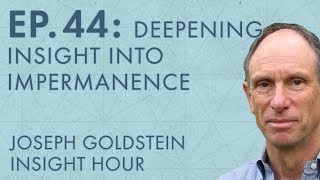 Joseph Goldstein – Insight Hour – Ep. 44 – Deepening Insight into Impermanence