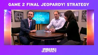 Allstar Games Match 1 Game 2 Final Jeopardy Strategy Sessions  Jeopardy