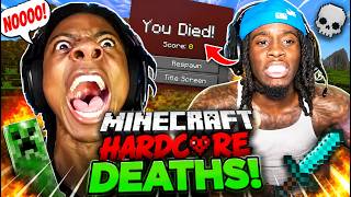 EVERY TIME Kai and Speed DIED MINECRAFT HARDCORE Season 2 Day 1 (Compilation) screenshot 3