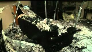 Lightning strikes condo, sparks fire