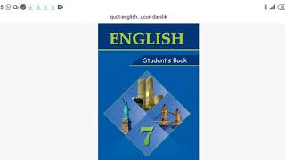 7-ci sinif. Unit 1, Lesson 1. We are at school, again.