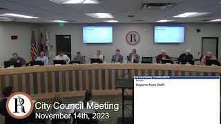 City of Republic, MO - City Council Meeting - November 14th, 2023