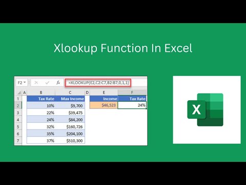 Xlookup Function In Excel