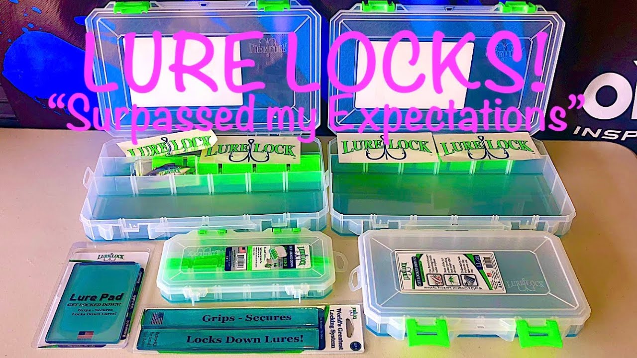 Lure Locks Tackle Trays Surpassed my Expectations! 