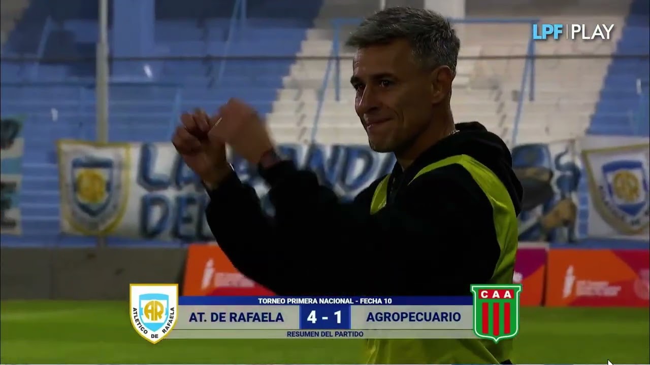 Atlético Rafaela 4 Agropecuario 1