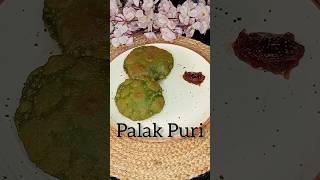 Easy & Tasty Palak Puri Recipe?|पालक पूरी रेसिपी| Winters Specialshorts cooking viral trending