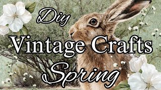 Spring Crafts TO Make Or Sell *Vintage inspired*