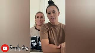 ️️‍️Lesbian Couple Challenge - Ali Krieger and Ashlyn Harris️️‍️