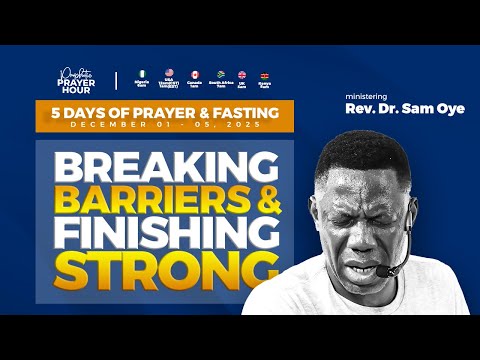 PROPHETIC DECREE FOR DECEMBER OUR MONTH OF GRATITUDE JOYOUS CELEBRATION REV SAM OYE DAY 1641 