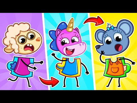 Desafio do Quebra-Cabeça Corporal! | Você Consegue Achar as Peças Faltando? 🧩🤔 | Pequenina Mimi🦄