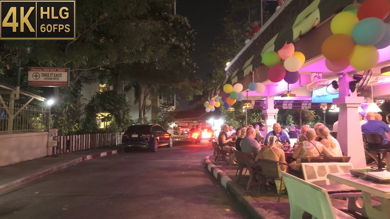 [4K HLG]🚶‍♂Soi7,8 | Soi New Plaza | Buakhao Road🚶‍♂Walking Tube | 20251223