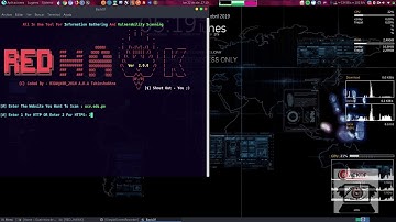 RED HAWK V2 Parrot Linux Website Information Gathering, Vulnerability Scanning - BackOf