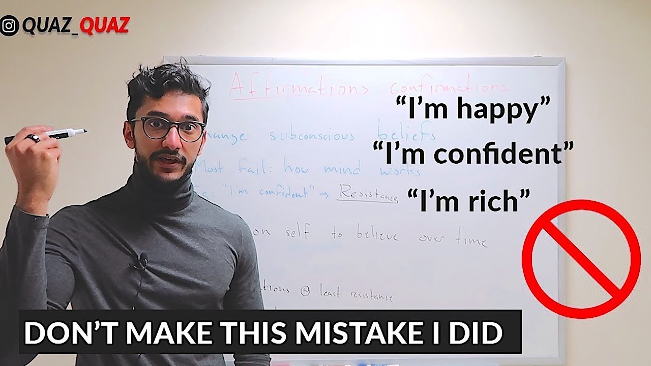 Как перепрограммировать подсознание: перестаньте использовать аффирмации (моя двухшаговая формула...